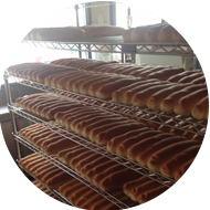 Fresh baked sandwich rolls wholesale order